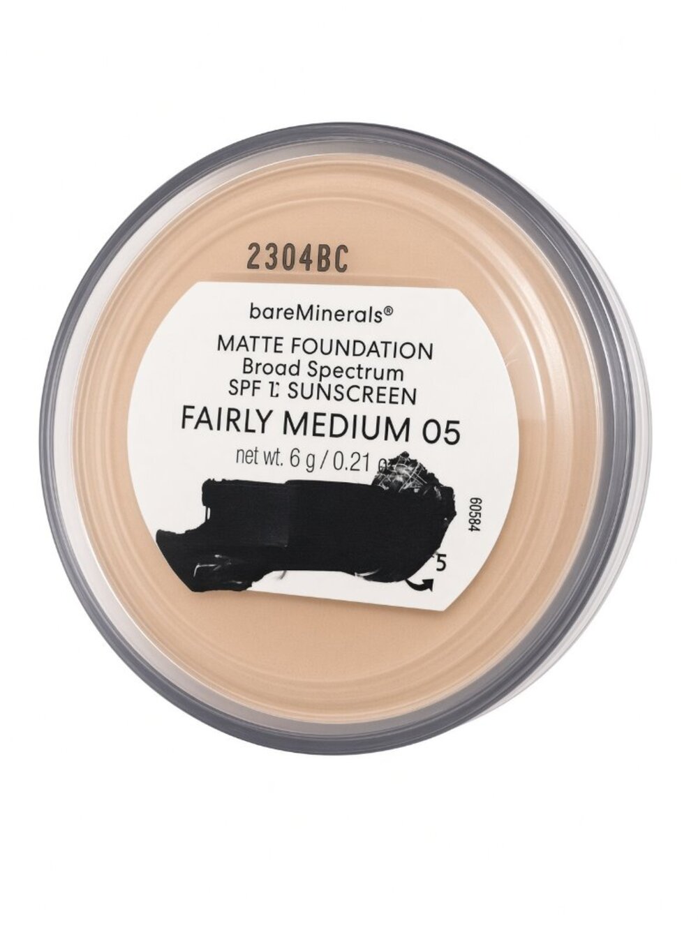 bareMinerals MATTE Loose Powder Foundation Fairly Medium 05 NWT